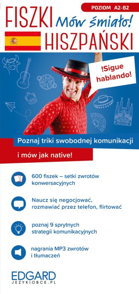 Hiszpański. Mów śmiało! Fiszki Hiszpański. Mów śmiało! Fiszki