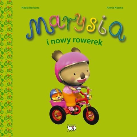 Marysia i nowy rowerek Marysia i nowy rowerek