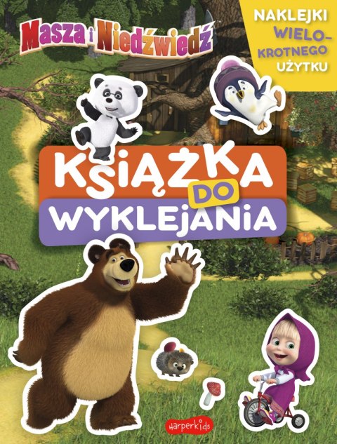 Masza i Niedźwiedź. Książka do wyklejania Masza i Niedźwiedź. Książka do wyklejania