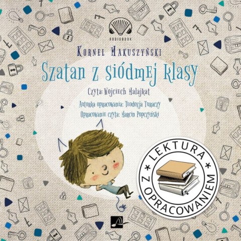 CD MP3 Szatan z siódmej klasy. Lektura z opracowaniem CD MP3 Szatan z siódmej klasy. Lektura z opracowaniem