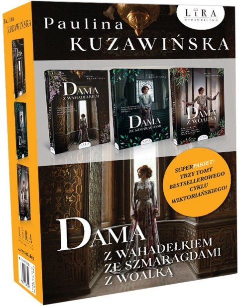 Pakiet Dama z wahadełkiem / Dama ze szmaragdami /Dama z woalką Pakiet Dama z wahadełkiem / Dama ze szmaragdami /Dama z woalką