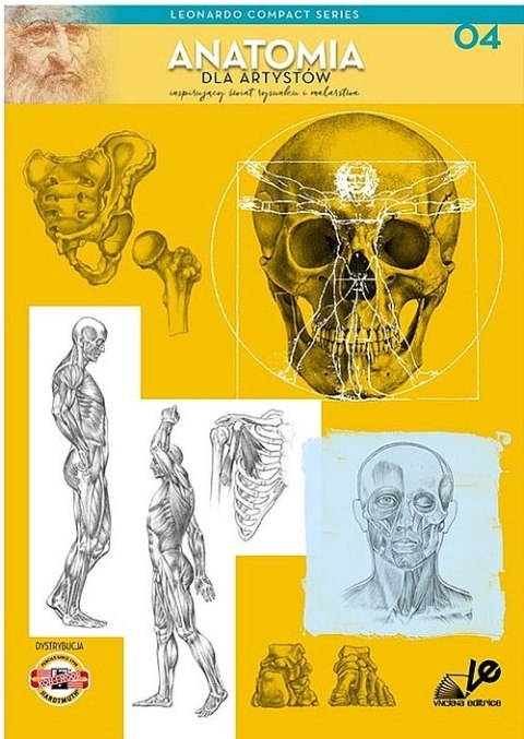 Podstawy rysunku Tom 4 Koh-i-Noor AnaTomia Leonardo compact series Podstawy rysunku Tom 4 Koh-i-Noor AnaTomia Leonardo compact series