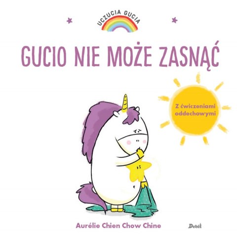 Gucio nie może zasnąć. Uczucia Gucia wyd. 2022 Gucio nie może zasnąć. Uczucia Gucia wyd. 2022