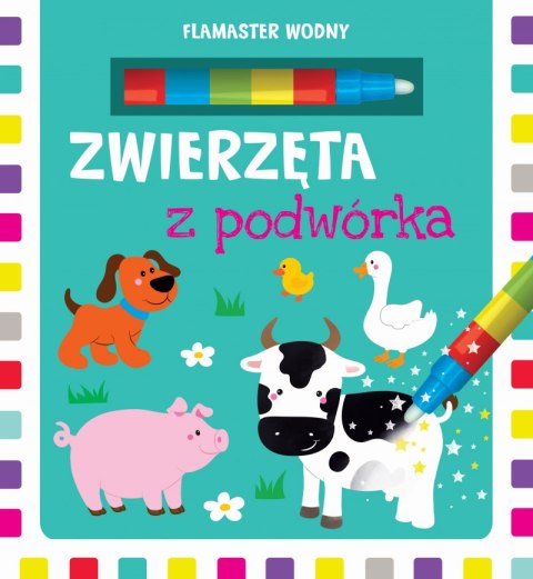 Zwierzęta z podwórka. Flamaster wodny Zwierzęta z podwórka. Flamaster wodny