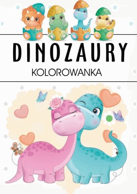 Dinozaury. Kolorowanka Dinozaury. Kolorowanka
