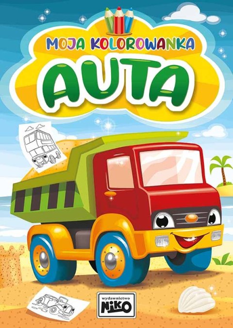 Auta. Moja kolorowanka Auta. Moja kolorowanka