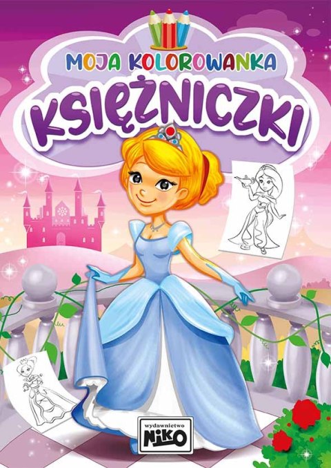 Księżniczki. Moja kolorowanka Księżniczki. Moja kolorowanka
