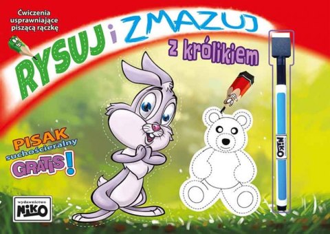 Rysuj i zmazuj z królikiem Rysuj i zmazuj z królikiem