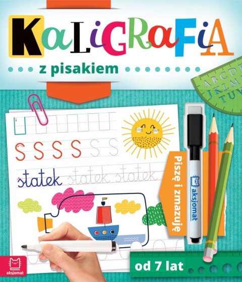 Kaligrafia z pisakiem. Piszę i zmazuję Kaligrafia z pisakiem. Piszę i zmazuję