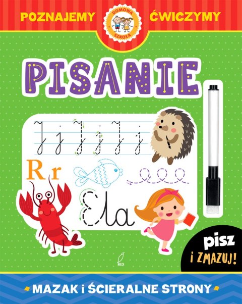Pisanie mazak i ścieralne strony Pisanie mazak i ścieralne strony