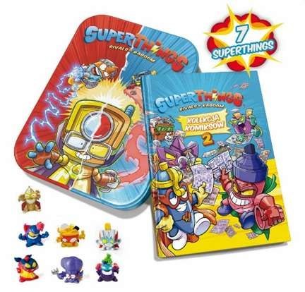 SuperThings Kolekcja komiksów 2. Puszka z Komiksem SuperThings Kolekcja komiksów 2. Puszka z Komiksem