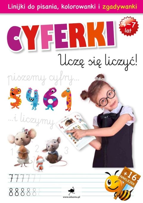 Cyferki. Uczę się liczyć! wyd. 2023 Cyferki. Uczę się liczyć! wyd. 2023
