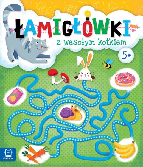 Łamigłówki z wesołym kotkiem 5+ Łamigłówki z wesołym kotkiem 5+