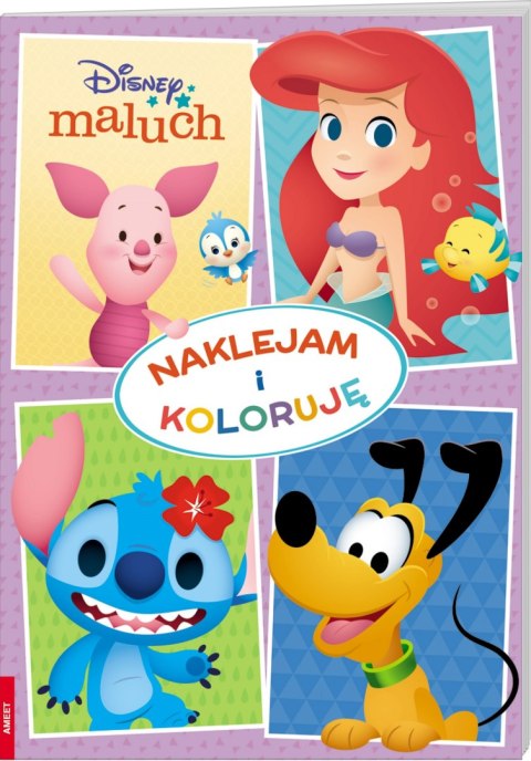 Maluch mix Naklejam i koloruję NAK-9203 Maluch mix Naklejam i koloruję NAK-9203