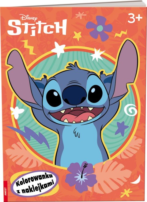 Stitch Kolorowanka z naklejkami NA-9129 Stitch Kolorowanka z naklejkami NA-9129