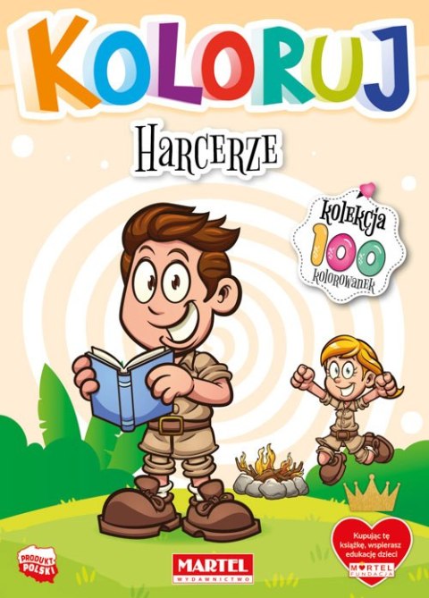 Harcerze. Koloruj Harcerze. Koloruj