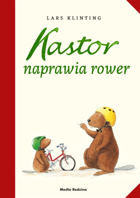 Kastor naprawia rower. Kastor Kastor naprawia rower. Kastor