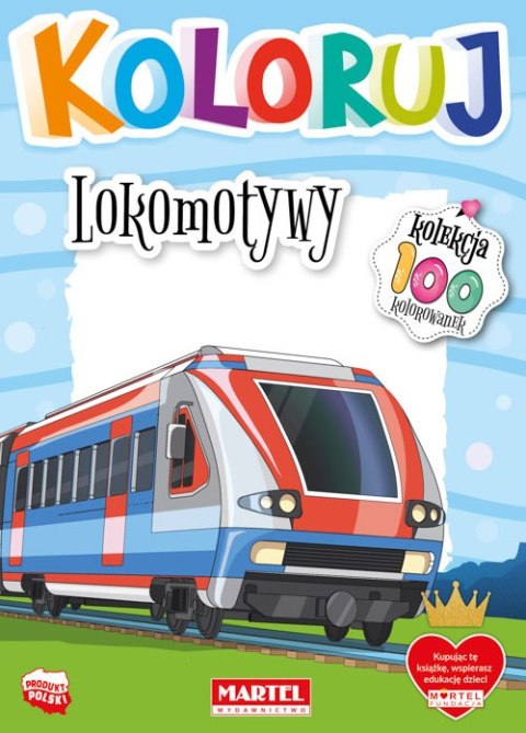 Lokomotywy. Koloruj Lokomotywy. Koloruj