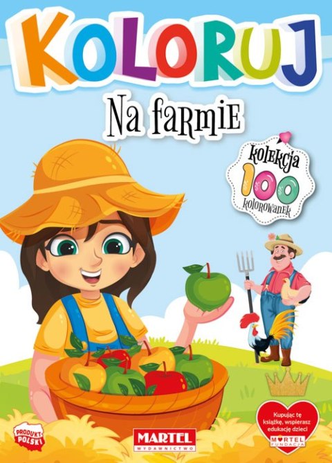 Na farmie. Koloruj Na farmie. Koloruj