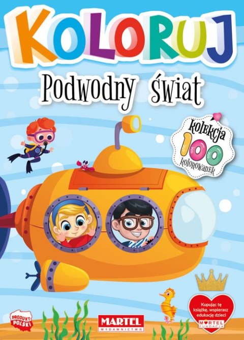 Podwodny świat. Koloruj Podwodny świat. Koloruj