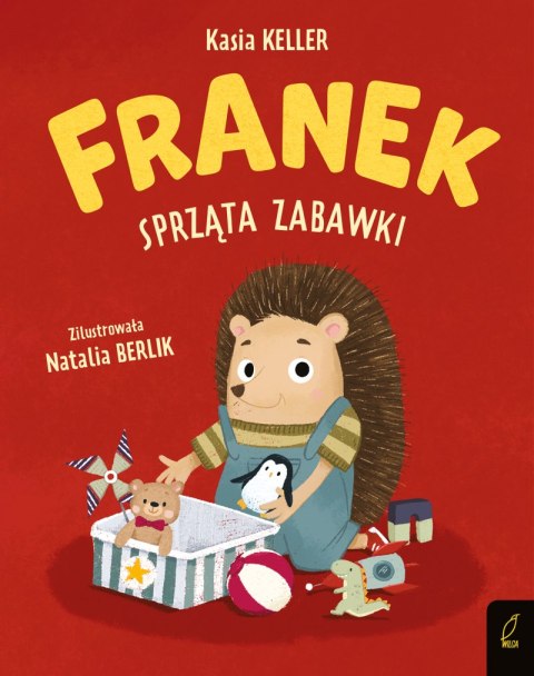 Franek sprząta zabawki. Jeżyk Franek Franek sprząta zabawki. Jeżyk Franek