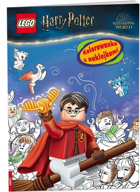 Lego Harry Potter Kolorowanka z naklejkami Lego Harry Potter Kolorowanka z naklejkami