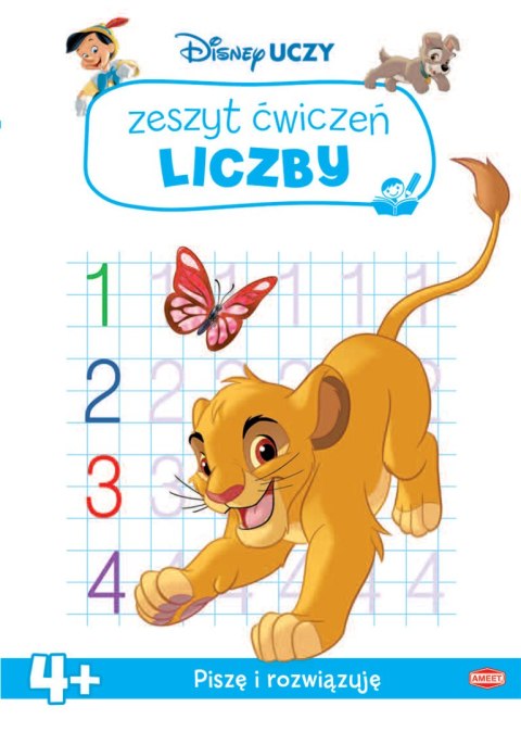 Disney uczy classic Zeszyt ćwiczeń. Liczby UDZ-9304 Disney uczy classic Zeszyt ćwiczeń. Liczby UDZ-9304