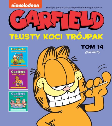 Garfield. Tłusty koci trójpak. Tom 14 Garfield. Tłusty koci trójpak. Tom 14