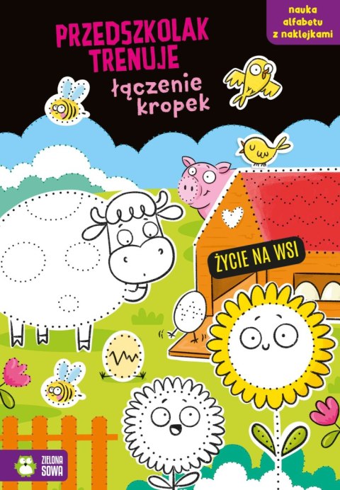 Życie na wsi. Przedszkolak trenuje łączenie kropek. Przedszkolak trenuje Życie na wsi. Przedszkolak trenuje łączenie kropek. Przedszkolak trenuje