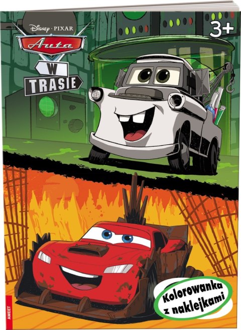 Disney Pixar Auta w trasie naklejam i koloruję NA-9131 Disney Pixar Auta w trasie naklejam i koloruję NA-9131