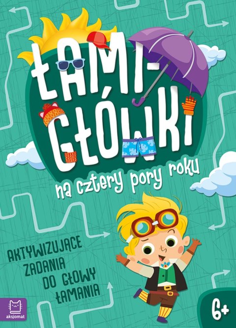 Łamigłówki na cztery pory roku. Aktywizujące zadania do głowy łamania 6+ Łamigłówki na cztery pory roku. Aktywizujące zadania do głowy łamania 6+
