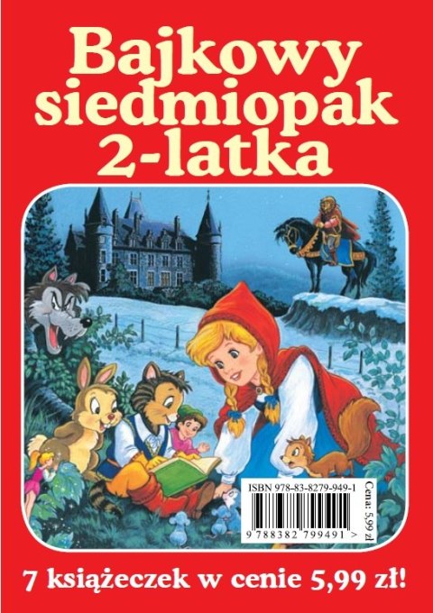 Pakiet Bajkowy siedmiopak 2-latka Pakiet Bajkowy siedmiopak 2-latka