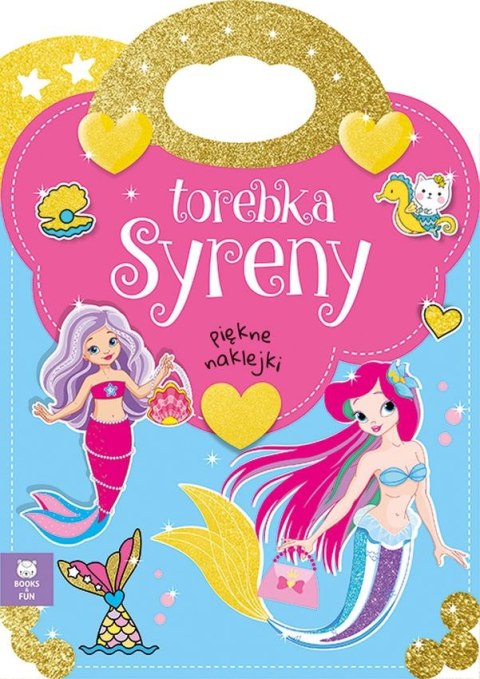 Torebka Syreny. Kolorowanka Torebka Syreny. Kolorowanka