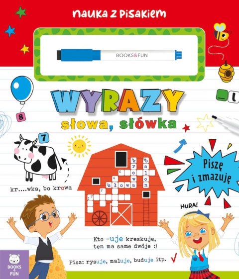 Wyrazy, słowa i słówka. Nauka z pisakiem Wyrazy, słowa i słówka. Nauka z pisakiem