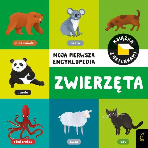 Zwierzęta. Moja pierwsza encyklopedia. Książka z okienkami Zwierzęta. Moja pierwsza encyklopedia. Książka z okienkami