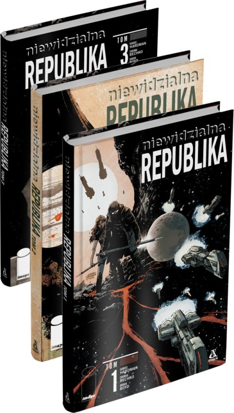 Pakiet Niewidzialna Republika. Tomy 1-3 wyd. 2023 Pakiet Niewidzialna Republika. Tomy 1-3 wyd. 2023