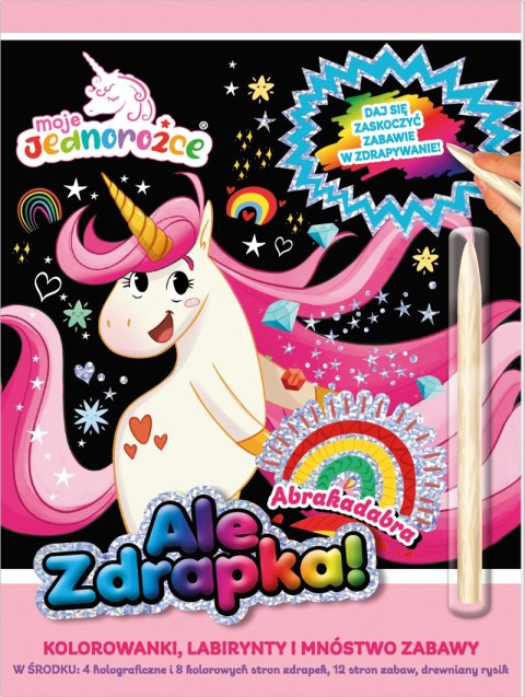 Abrakadabra. Moje Jednorożce. Ale zdrapka Abrakadabra. Moje Jednorożce. Ale zdrapka