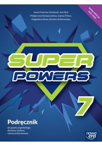 Język angielski super powers NEON podręcznik dla klasy 7 szkoły podstawowej EDYCJA 2023-2025 Język angielski super powers NEON podręcznik dla klasy 7 szkoły podstawowej EDYCJA 2023-2025
