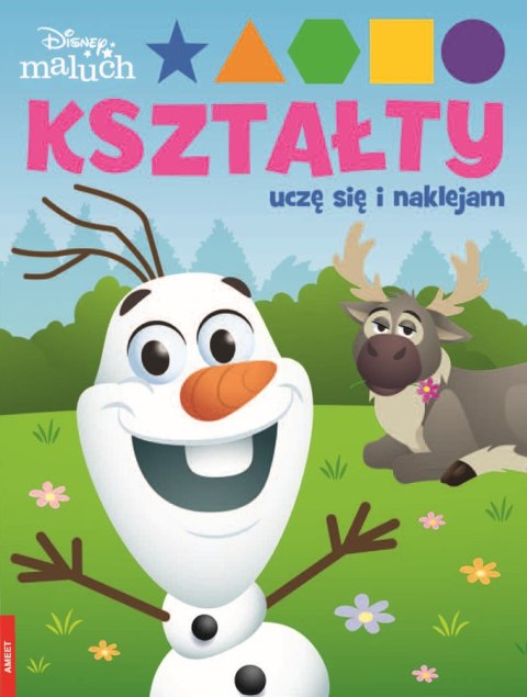 Disney Maluch Kształty Uczę się i naklejam FIG-9203 Disney Maluch Kształty Uczę się i naklejam FIG-9203
