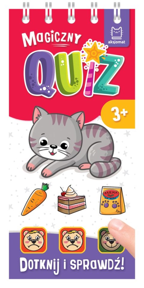 Magiczny quiz z kotkiem. Dotknij i sprawdź. Magiczny quiz Magiczny quiz z kotkiem. Dotknij i sprawdź. Magiczny quiz