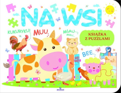 Na wsi. Książka z puzzlami Na wsi. Książka z puzzlami