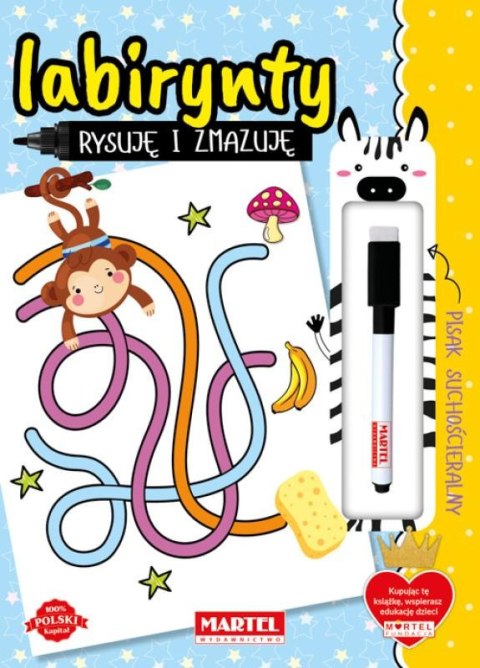 Rysuję i zmazuję. Labirynty Rysuję i zmazuję. Labirynty