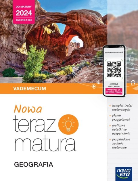 Teraz matura 2023 Geografia Vademecum zakres rozszerzony 2023/24 Teraz matura 2023 Geografia Vademecum zakres rozszerzony 2023/24