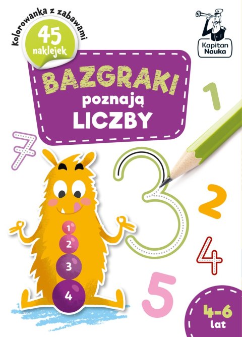 Bazgraki poznają LICZBY 4-6 lat. Bazgraki Bazgraki poznają LICZBY 4-6 lat. Bazgraki