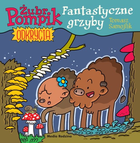 Fantastyczne grzyby. Żubr Pompik. Okrycia Fantastyczne grzyby. Żubr Pompik. Okrycia