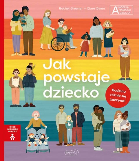 Jak powstaje dziecko. Akademia mądrego dziecka. Chcę wiedzieć więcej Jak powstaje dziecko. Akademia mądrego dziecka. Chcę wiedzieć więcej