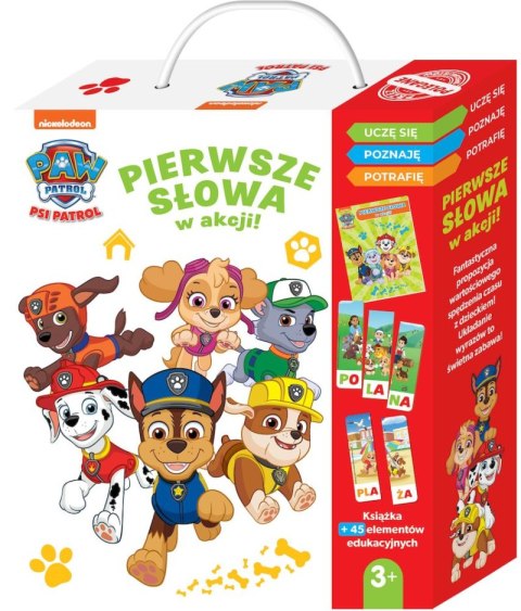 Pierwsze słowa w akcji! Psi Patrol. Uczę się, poznaję, potrafię Pierwsze słowa w akcji! Psi Patrol. Uczę się, poznaję, potrafię
