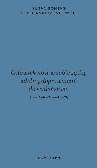 Style radykalnej woli wyd. 2 Style radykalnej woli wyd. 2