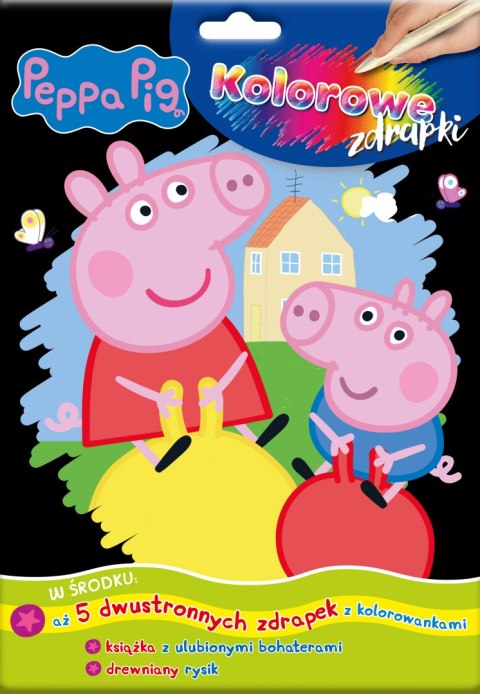 Świnka Peppa. Kolorowe zdrapki Świnka Peppa. Kolorowe zdrapki