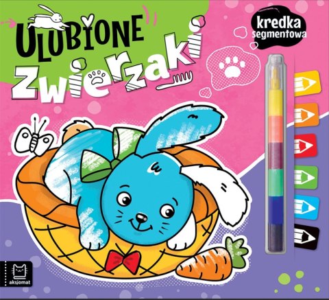Ulubione zwierzaki. Kredka segmentowa Ulubione zwierzaki. Kredka segmentowa